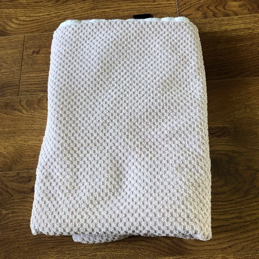 cotton pink textures towel